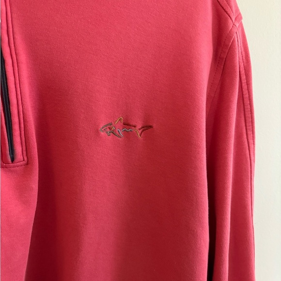 Greg Norman Red 1/4 Zip Men's Pullover Size Medium - Picture 3 of 5